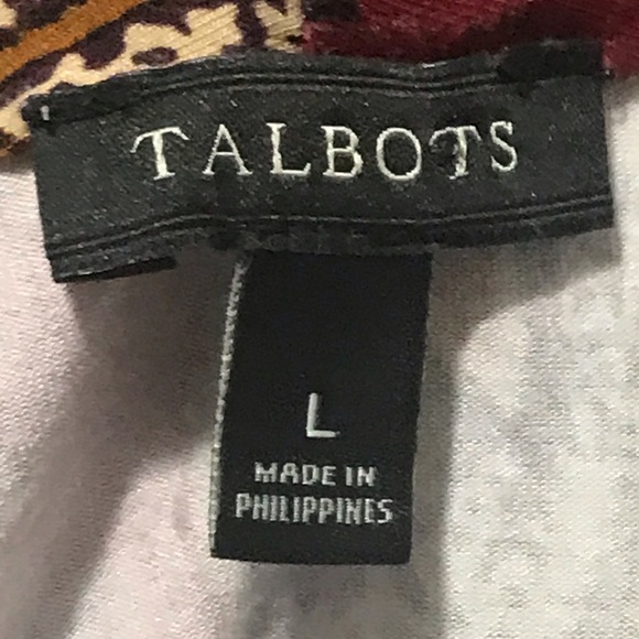 Talbot's blouse size L - Picture 10 of 10